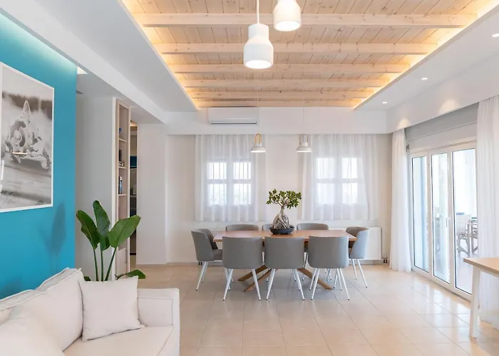 Вилла Eos Mastichari - With Heated Pool