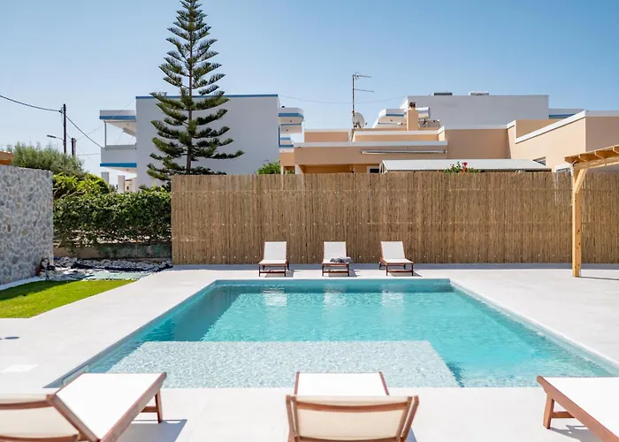 Вилла Eos Mastichari - With Heated Pool *