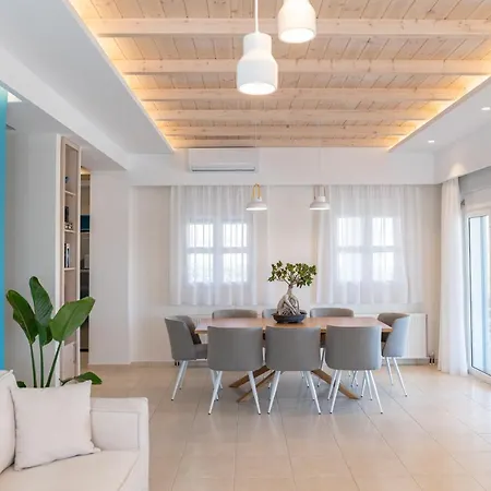Вилла Eos Mastichari - With Heated Pool