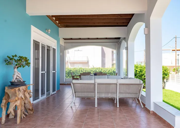 Villa Eos Mastichari - With Heated Pool